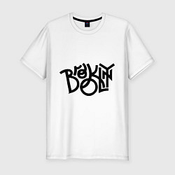 Футболка slim-fit Brooklyn SWAG, цвет: белый