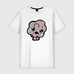 Футболка slim-fit Cry isaac, цвет: белый