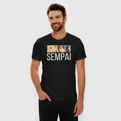 Футболка slim-fit Sempai, цвет: черный — фото 2