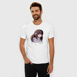 Футболка slim-fit Кана, цвет: белый — фото 2
