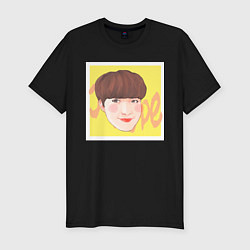 Футболка slim-fit Jung Hoseok, цвет: черный