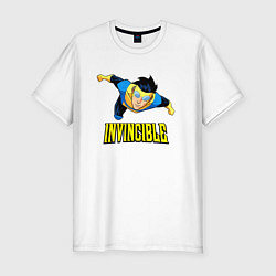 Футболка slim-fit Неуязвимый Invincible, цвет: белый