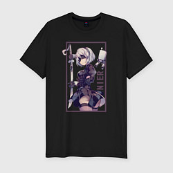 Футболка slim-fit Replicant nier, цвет: черный