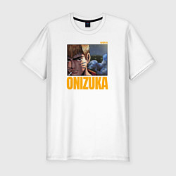 Футболка slim-fit Onizuka, цвет: белый