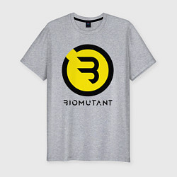 Футболка slim-fit Биомутант, цвет: меланж
