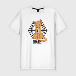 Футболка slim-fit The Cat Kyo Sohma, цвет: белый