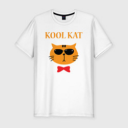 Мужская slim-футболка Kool kat
