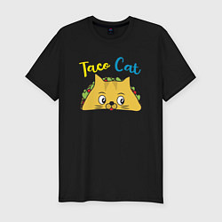 Футболка slim-fit Taco Cat, цвет: черный