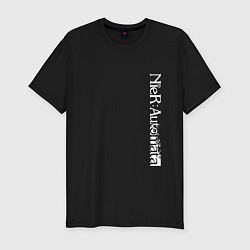 Футболка slim-fit Nier Automata Logo Z, цвет: черный