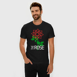 Футболка slim-fit THE ROSE, цвет: черный — фото 2