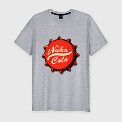 Футболка slim-fit Nuka Cola Fallout, цвет: меланж