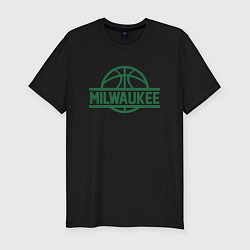 Футболка slim-fit Milwaukee, цвет: черный