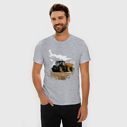 Футболка slim-fit JOHN DEERE I Джон Дир!, цвет: меланж — фото 2