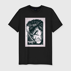 Футболка slim-fit BERSERK, цвет: черный