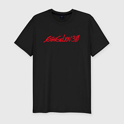 Мужская slim-футболка Evangelion 3 0 Евангелион 3 0 Z