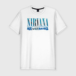 Мужская slim-футболка Nirvana Нирвана Рок Rock