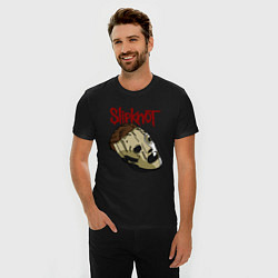 Футболка slim-fit КОРИ ТЕЙЛОР SLIPKNOT СЛИПКНОТ Z, цвет: черный — фото 2