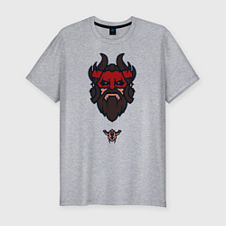 Футболка slim-fit Beastmaster из Доты 2 Rexxar, цвет: меланж