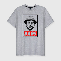 Мужская slim-футболка Snatch: Dags