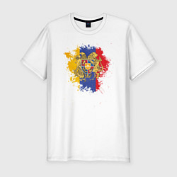 Мужская slim-футболка Colors of Armenia