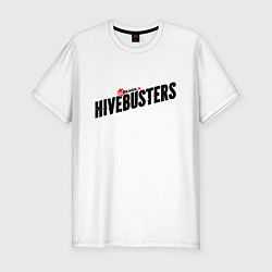 Футболка slim-fit Hivebusters, цвет: белый