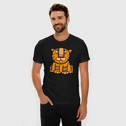 Футболка slim-fit Funny Tiger, цвет: черный — фото 2