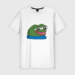 Мужская slim-футболка Pepe happy Пепе хеппи