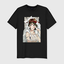 Футболка slim-fit Princеss mononoke, цвет: черный