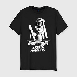 Мужская slim-футболка Arctic Monkeys, рок