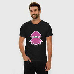 Футболка slim-fit Squid Pink, цвет: черный — фото 2