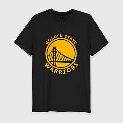 Футболка slim-fit Golden state Warriors NBA, цвет: черный