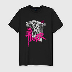 Футболка slim-fit Roar Roar Tiger, цвет: черный