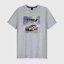 Мужская slim-футболка Toyota TMG Racing Team Germany