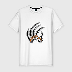 Футболка slim-fit Killer Tiger, цвет: белый