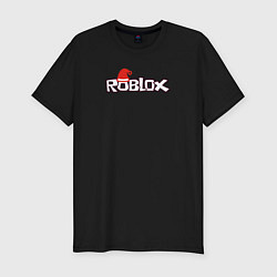 Мужская slim-футболка Logo RobloX