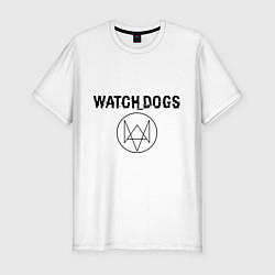 Футболка slim-fit Watch Dogs, цвет: белый