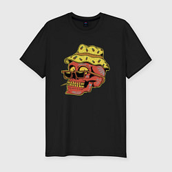 Мужская slim-футболка Summer skull 2028