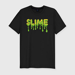 Футболка slim-fit SLIME!, цвет: черный