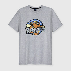 Мужская slim-футболка Midland Rockhounds - baseball team