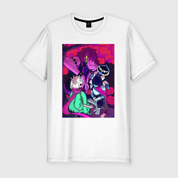 Футболка slim-fit Deltarune, цвет: белый