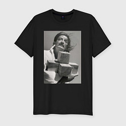 Футболка slim-fit Salvador Dali & cross, цвет: черный