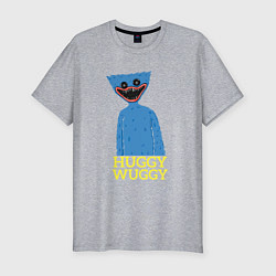 Футболка slim-fit HUGGY WUGGY 4, цвет: меланж