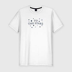 Футболка slim-fit To the star couple, цвет: белый