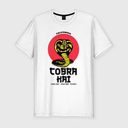 Футболка slim-fit Cobra Kai: California, цвет: белый