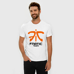 Футболка slim-fit Dota 2: Fnatic Team, цвет: белый — фото 2