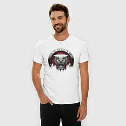 Футболка slim-fit Jaguar - grin!, цвет: белый — фото 2