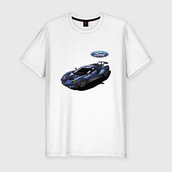 Футболка slim-fit Ford Racing team Motorsport, цвет: белый