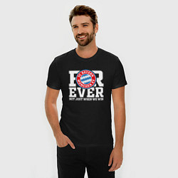 Футболка slim-fit Бавария Мюнхен FOREVER NOT JUST WHEN WE WIN, цвет: черный — фото 2