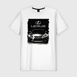 Мужская slim-футболка Lexus - этим всё сказано!