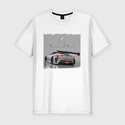 Футболка slim-fit Lexus Motorsport Racing team!, цвет: белый